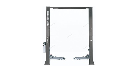 Подъемник 380V двухстоечный 5т с верхней синхронизацией синий NORDBERG N4122H1M-5G