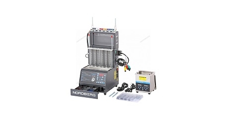 Установка для тестирования и очистки форсунок GDI и пьезо + камера визуального контроля распыла форсунок NORDBERG CMA25AB+CMT1