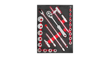 UTS26STE Набор торцевых головок 1/2