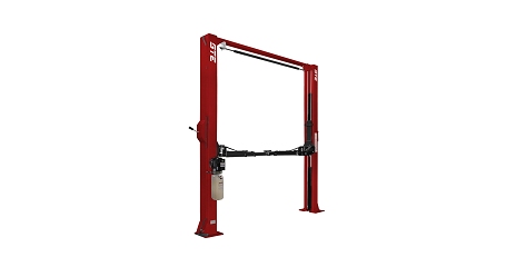 Двухстоечный подъемник GTE-B204, 4 т., с верхней синхронизацией, 380 В (механ. спуск с 1 колонны)