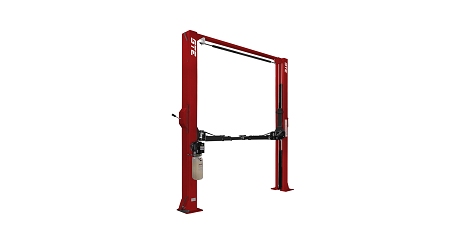 Двухстоечный подъемник GTE-B204, 4 т., с верхней синхронизацией, 380 В (механ. спуск с 1 колонны)