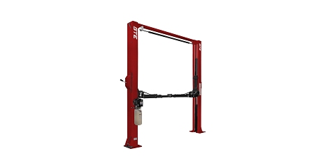 Двухстоечный подъемник GTE-B205, 4 т., с верхней синхронизацией, 220 В (механ. спуск с 1 колонны)