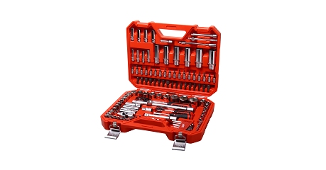 Набор инструментов 1/4" & 1/2"  6-гранный (в кейсе) 114 предметов JTC-H114C