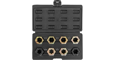 CVJRTK Набор для восстановления резьбы оси ШРУСа, 8 предметов