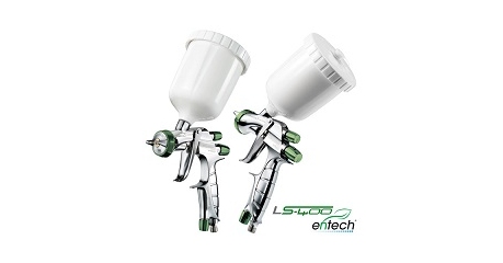 Краскопульт системы низкого давления ANEST IWATA LS400 ETS 1.3мм (с бачком 600мл)