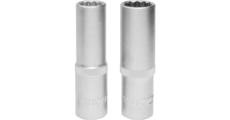 FS31222 Головка торцевая глубокая 12-гранная 1/2"DR, 22 мм