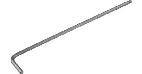 HKLB25 Ключ торцевой шестигранный удлиненный с шаром, H2.5