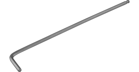 HKLB30 Ключ торцевой шестигранный удлиненный с шаром, H3