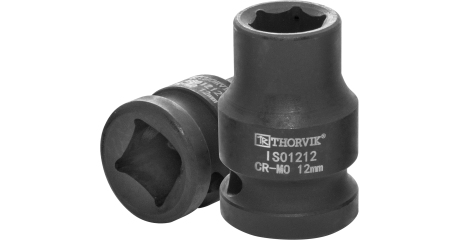 IS01212 Головка торцевая ударная 1/2"DR, 12 мм