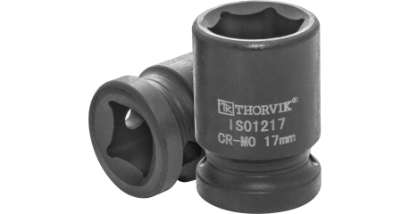 IS01217 Головка торцевая ударная 1/2"DR, 17 мм