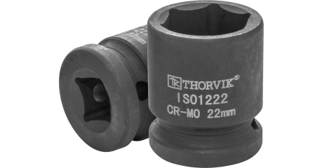 IS01222 Головка торцевая ударная 1/2"DR, 22 мм