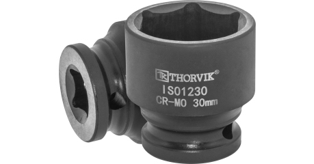 IS01230 Головка торцевая ударная 1/2"DR, 30 мм