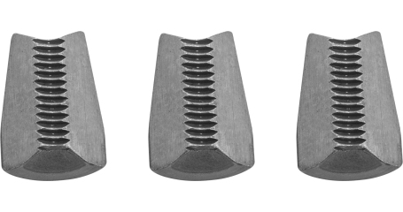 JAT-1058VT-04 Губки зажимного механизма заклепочника пневматического JAT-1058VT, 3 предмета