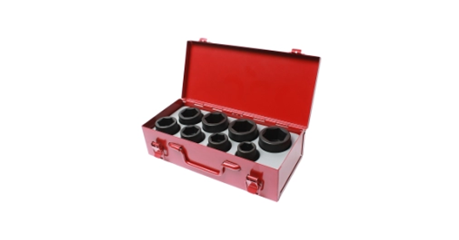 Набор головок торцевых 6-ти гранных ударных JTC J608M (3/4", 21-38 мм, 8 предметов в кейсе)