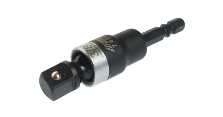 Адаптер карданный под шуруповерт JTC 7831 (1/4"х3/8", 6,35 мм)