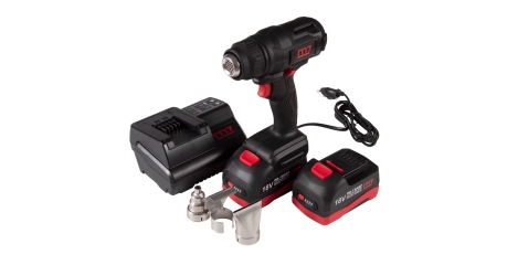 MIGHTY SEVEN Аккумуляторный термофен,18 В, 7 предметов