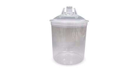 Бачок одноразовый пластиковый с крышкой и встроенным ситечком JETA PRO JPPS 596603 (190 мк, 600 мл)