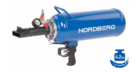 Бустер автоматический NORDBERG CH2AL (алюминиевый ресивер, 9 л) 