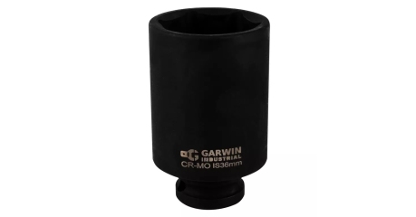 Головка торцевая ударная глубокая 6-гранная GARWIN PRO 620272-36 (1/2", 36 мм)