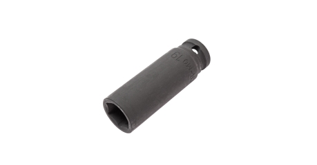 Головка торцевая ударная глубокая JTC 448219 (1/2", 19 мм, L=82 мм)