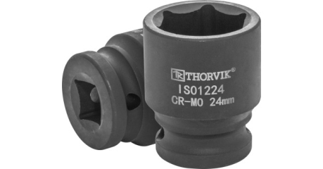 Головка торцевая ударная Thorvik IS01224 (1/2DR, 24 мм)"