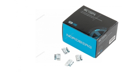 Грузики балансировочные для стальных дисков NORDBERG WC15SF4 (Fe, 15 г, 100 шт.)