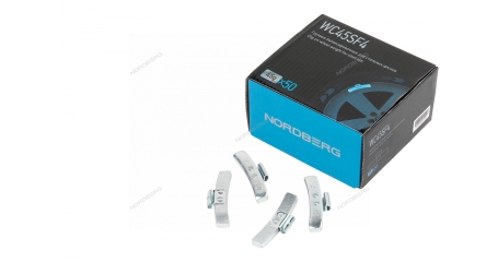 Грузики балансировочные для стальных дисков NORDBERG WC45SF4 (Fe, 45 г, 50 шт.)