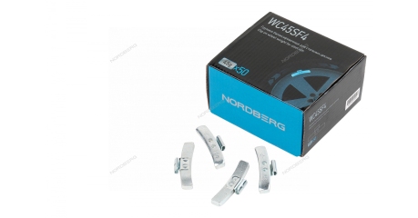 Грузики балансировочные для стальных дисков NORDBERG WC45SF4 (Fe, 45 г, 50 шт.)