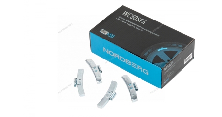 Грузики балансировочные для стальных дисков NORDBERG WC50SF4 (Fe 50 г, 50 шт.)