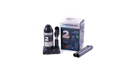 Домкрат бутылочный ROSSVIK PRO V002 (г/п 2,0 т)