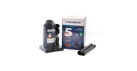 Домкрат бутылочный ROSSVIK V005PRO (г/п 5,0 т)