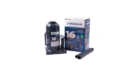 Домкрат бутылочный ROSSVIK PRO V016 (г/п 16,0 т)