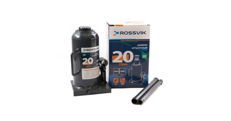 Домкрат бутылочный ROSSVIK PRO V020 (г/п 20,0 т)