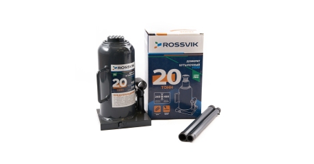 Домкрат бутылочный ROSSVIK PRO V020 (г/п 20,0 т)