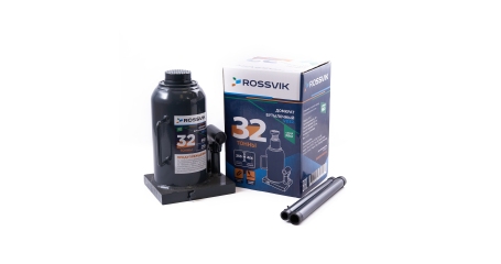 Домкрат бутылочный ROSSVIK PRO V032 (г/п 32,0 т)