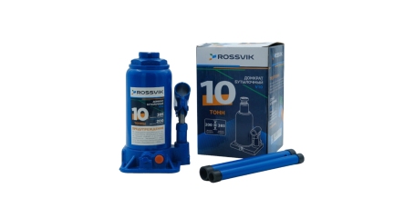 Домкрат бутылочный ROSSVIK V10 (г/п 10,0 т)