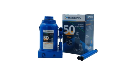 Домкрат бутылочный ROSSVIK V50 (г/п 50,0 т)