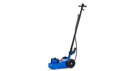 Домкрат подкатной пневмогидравлический ROSSVIK HJ1902 (22 т, RAL5005, синий)