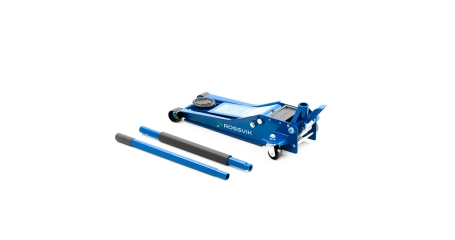 Домкрат подкатной ROSSVIK V3 LOW PROFILE TH32505B (с педалью, г/п 3,0 т, 75-505 мм)