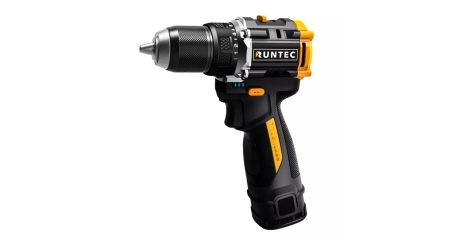 Дрель-шуруповерт аккумуляторная RUNTEC PRO RT-ID123 (10 мм), 16В, 2*2Ач, 50Нм