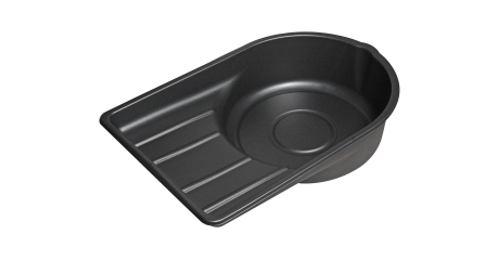 Емкость для слива масла пластиковая JTC AM46 (24 л, ванна)