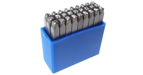 Клейма буквенные латиница JTC 7246 (4 мм, HRC 60+-2° DIN 1451)