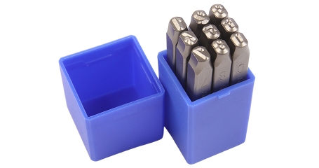 Клейма цифровые JTC 7242 (5 мм, HRC 60+-2 град., DIN 1451)