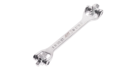 Ключ для маслосливных пробок 8 в 1 JTC JW0709 (S8, S10, S3/8", S1/2", H10, H12, H14, H17)