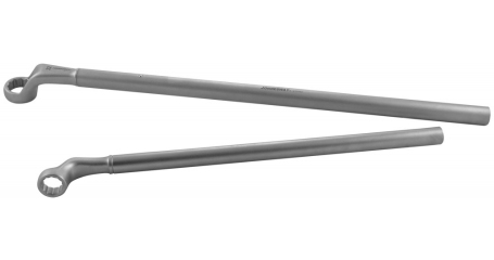 Ключ накидной изогнутый HEAVY DUTY Jonnesway W77127 (+W77H01, 27 мм)
