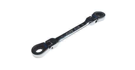 Ключ накидной трещоточный шарнирный JTC 5035 (11х13 мм, L=169 мм)