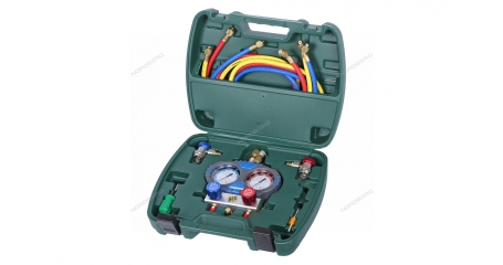 Коллектор манометрический со шлангами и муфтами в кейсе NORDBERG NFG32K