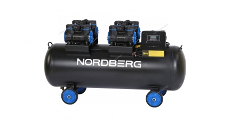 Компрессор безмасляный NORDBERG NCEO300/1000 (380 В, ресивер 300 л, 1000 л/мин)