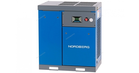 Компрессор винтовой NORDBERG NCB30 (22 кВт, 10 бар, 3085 л/мин, IP23, без ресивера)