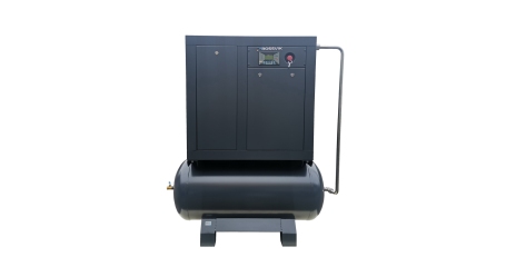 Компрессор винтовой ROSSVIK ВК10А-10-260 (900 л/мин, 10 бар, ресивер 260 л, 380 В/7,5 кВт)